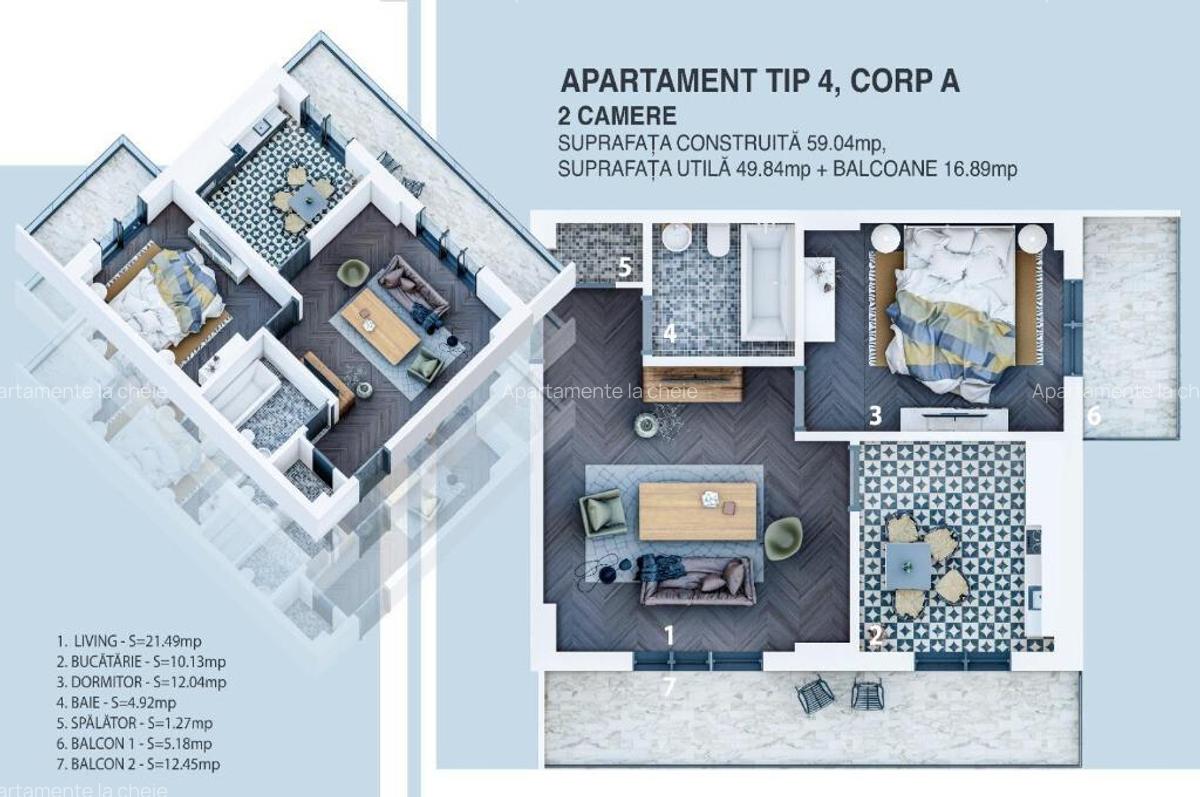 Direct Dezvoltator apartamente premium,la cheie ,de la 65.000 eur - 4