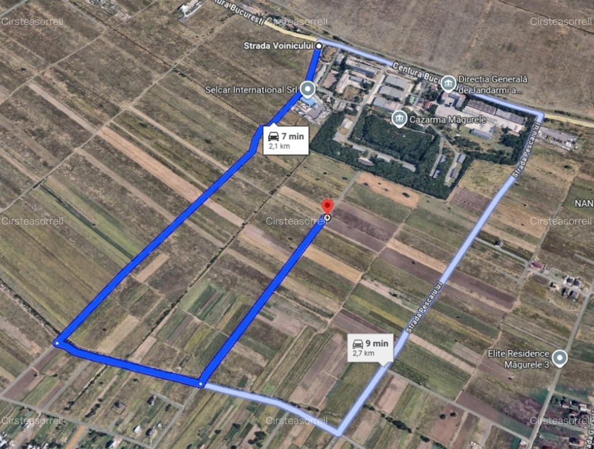 De vanzare | Teren 12.000 mp | Cazarma Magurele - 1