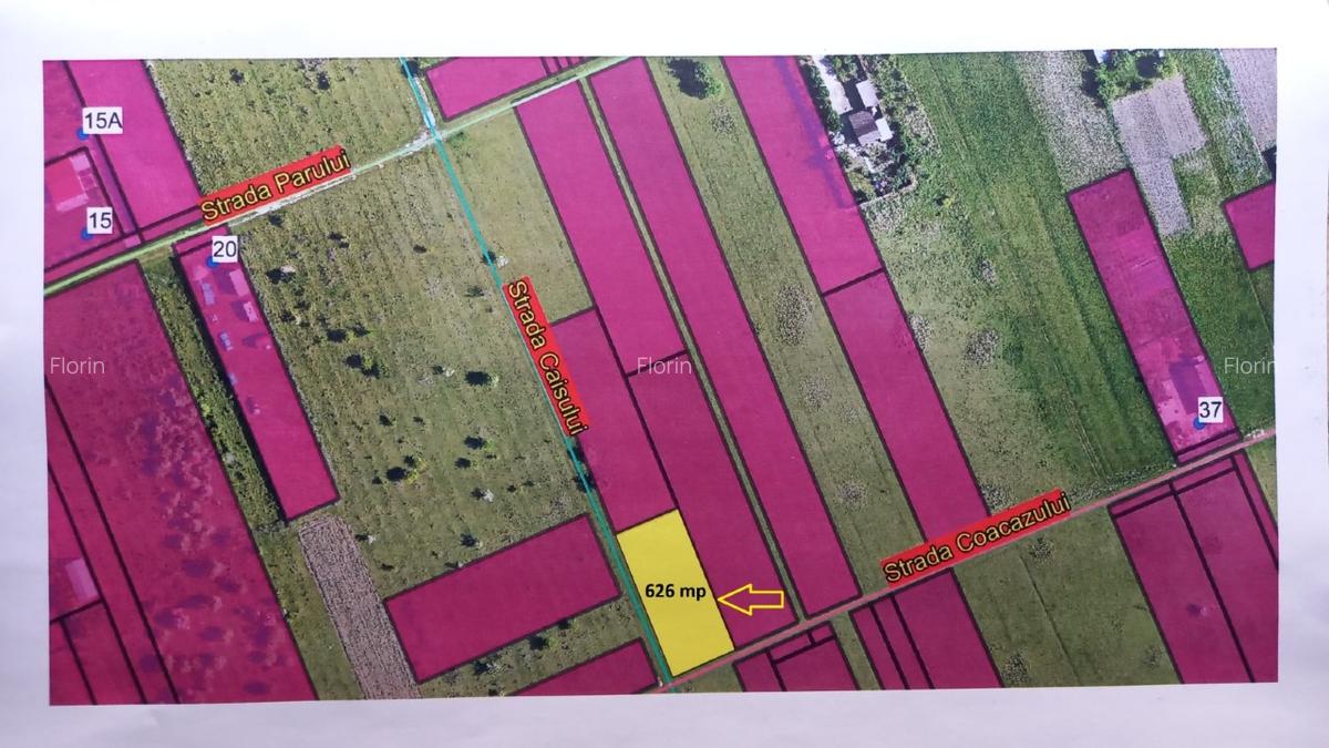 Vand 626mp teren intravilan Sanpetru zona Livada - 3