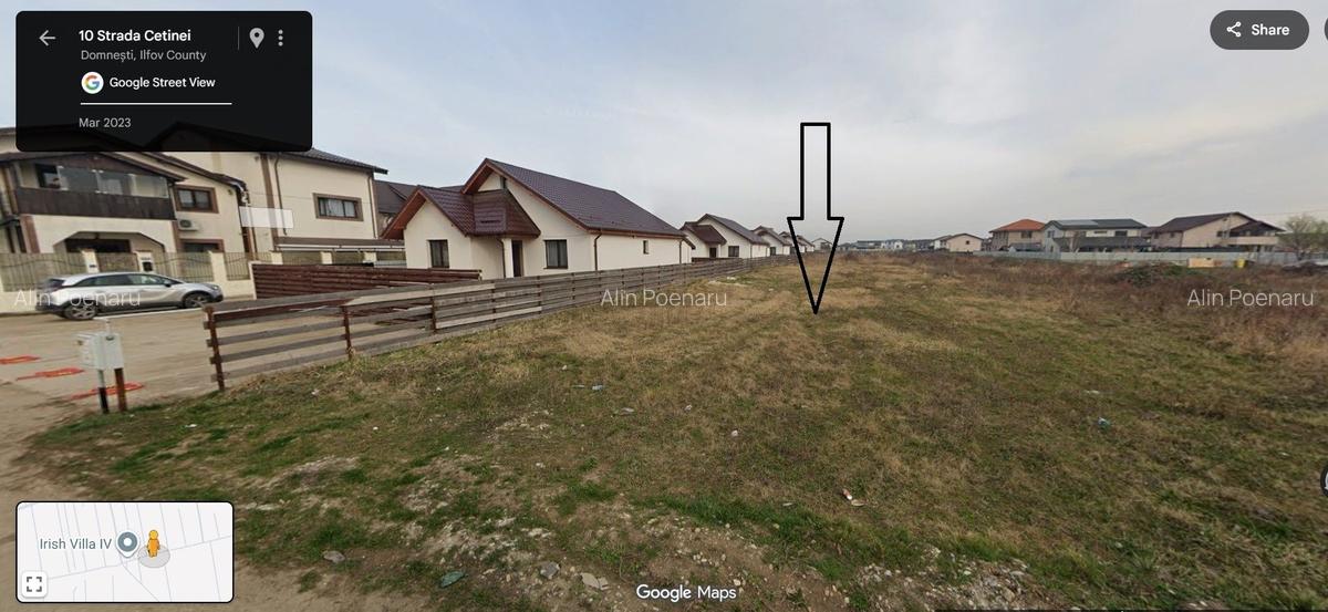 Domnesti Intravilan Ideeal Investitie Toate Utilitatile Autorizatie S+P+1E+M. - 1