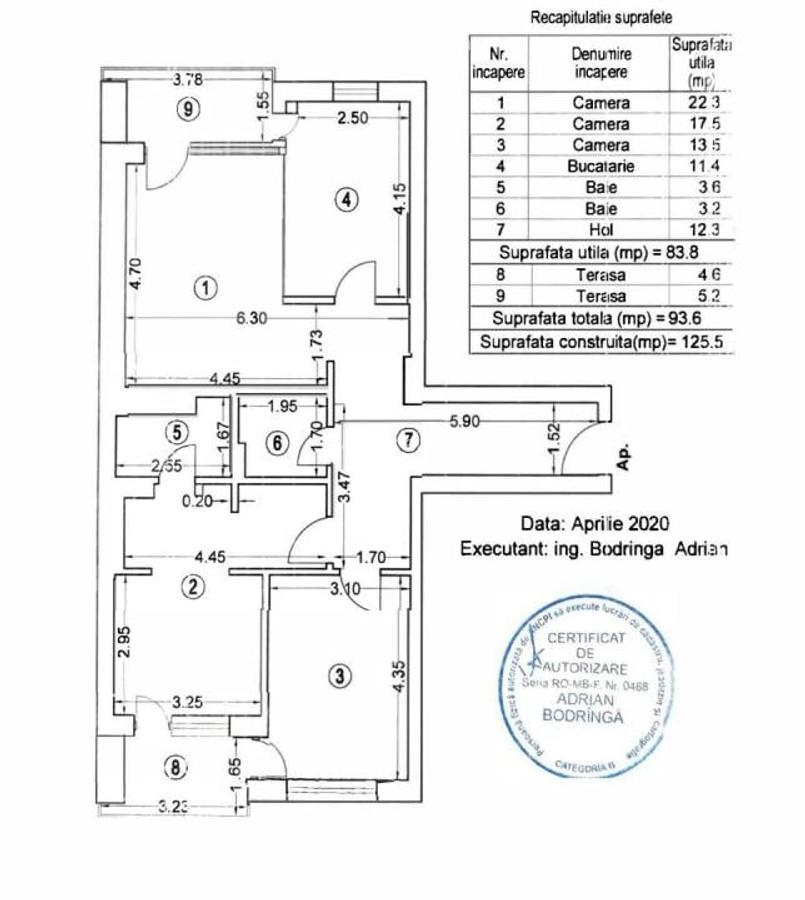 Vanzare apartament lux de 3 camere, parcare inclusa Clou 9 - 7