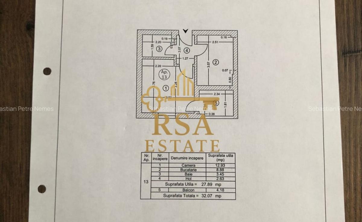 Garsoniera dubla tip studio-Str. Amurgului- Metrou Dimitrie Leonida - 8