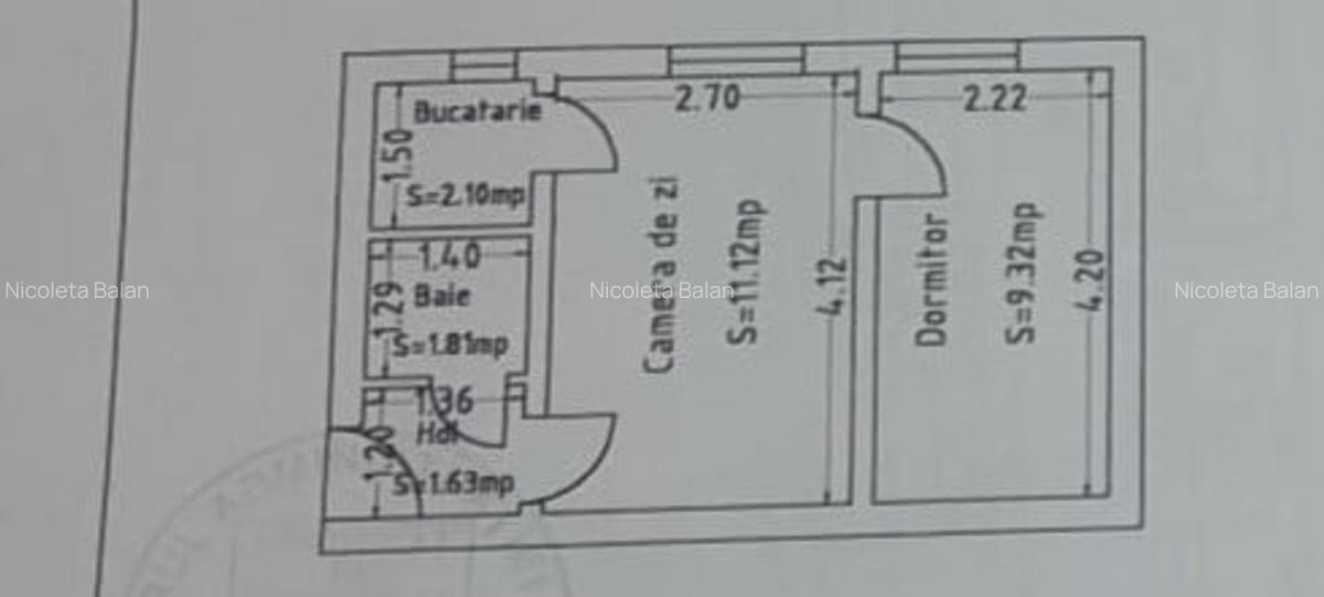 Apartament 2 camere, etaj 4/4, zona Școala 8 Constanța - 7