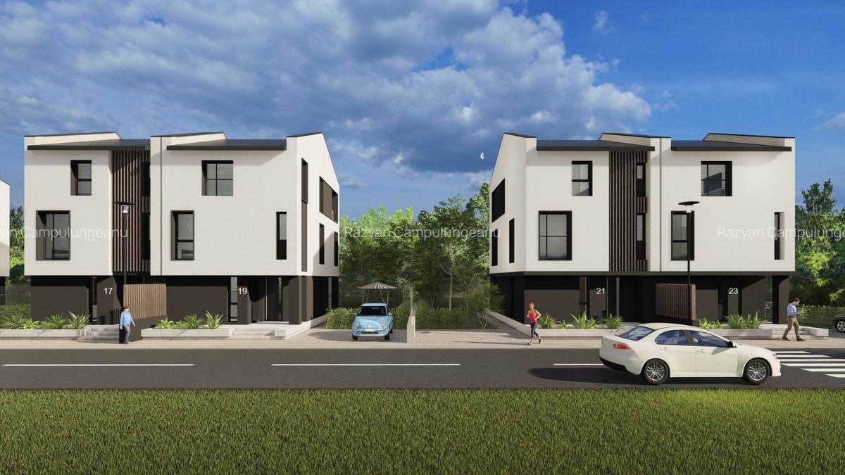 VILE P+1+M, 5 camere+Teren 150 mp.zona Otopeni-DIRECT DEZVOLTATOR - 4