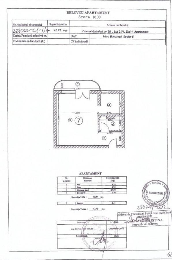 Garsonieră Drum Ghindari 58, ETAJ 1 din 3, Zona Prelungirea Ghencea - 8