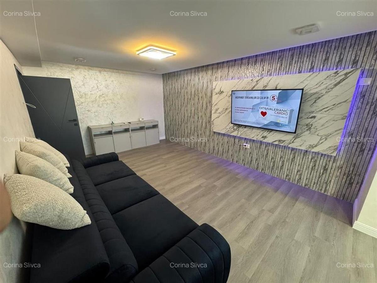 Ap 2 cam,parcare, mobilat si utilat de lux, et 2, Piata - Scoala 2 - 5