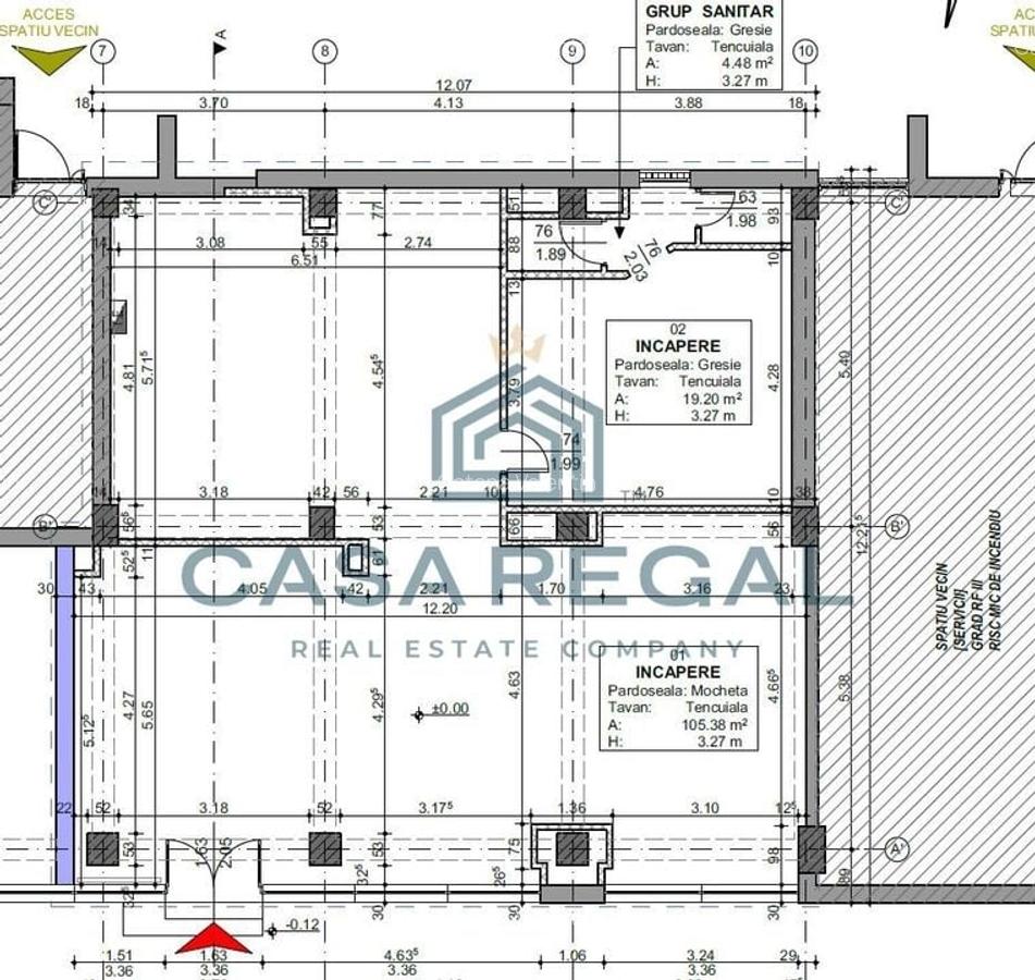 Spatiu comercial 130mp utili, Decebal - Scala - 7