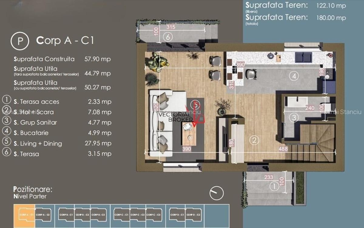 Case tip duplex - Prelungirea Ghencea- Locuințe finalizate - 175.000 euro, - 8