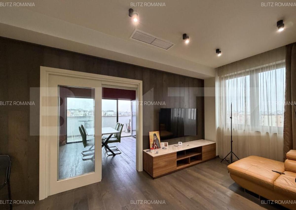 Apartament tip penthouse, 2 camere decomandate, terase panor - 8