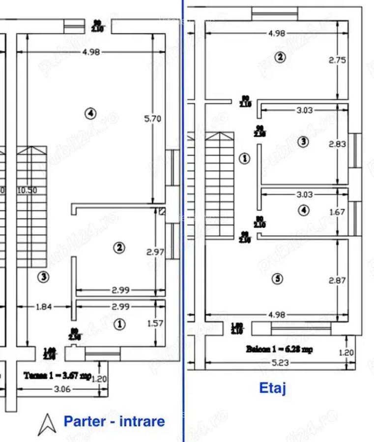 Vand duplex Vi?an cu panouri solare, complet utilat, mutare imediata, direct proprietar, comision 0 - 10