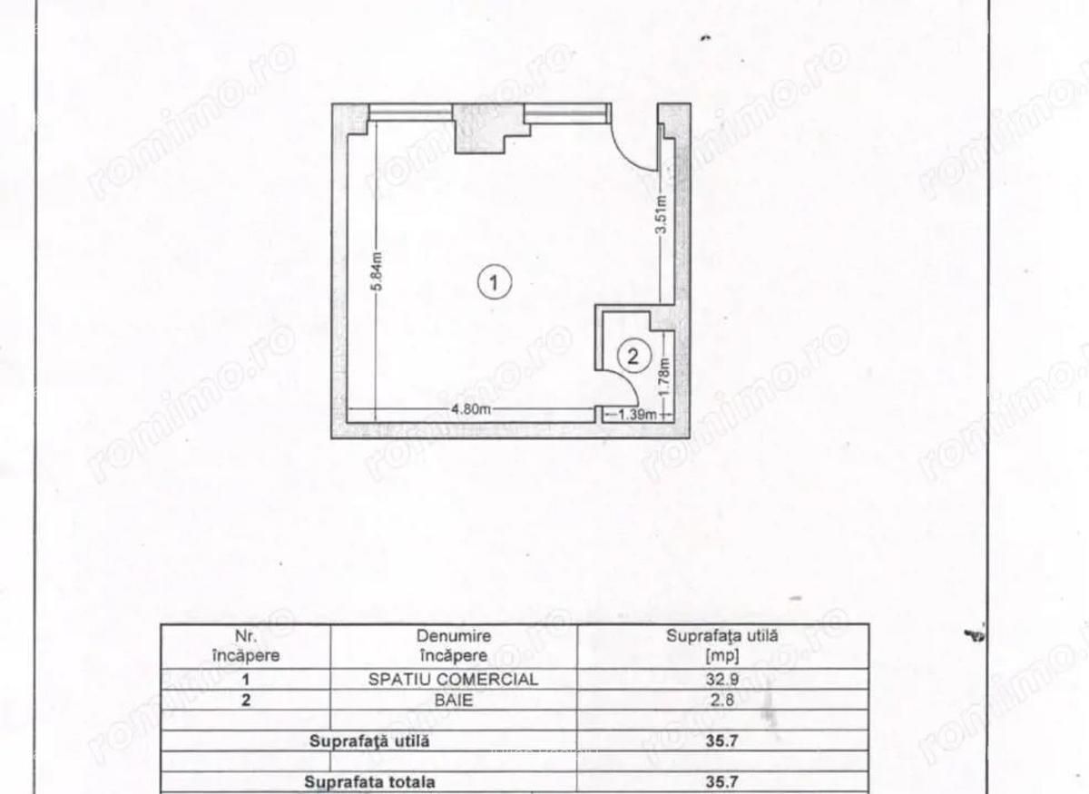 Spa?iu Comercial 35 mp Zona Stadion Vad Excelent - 9