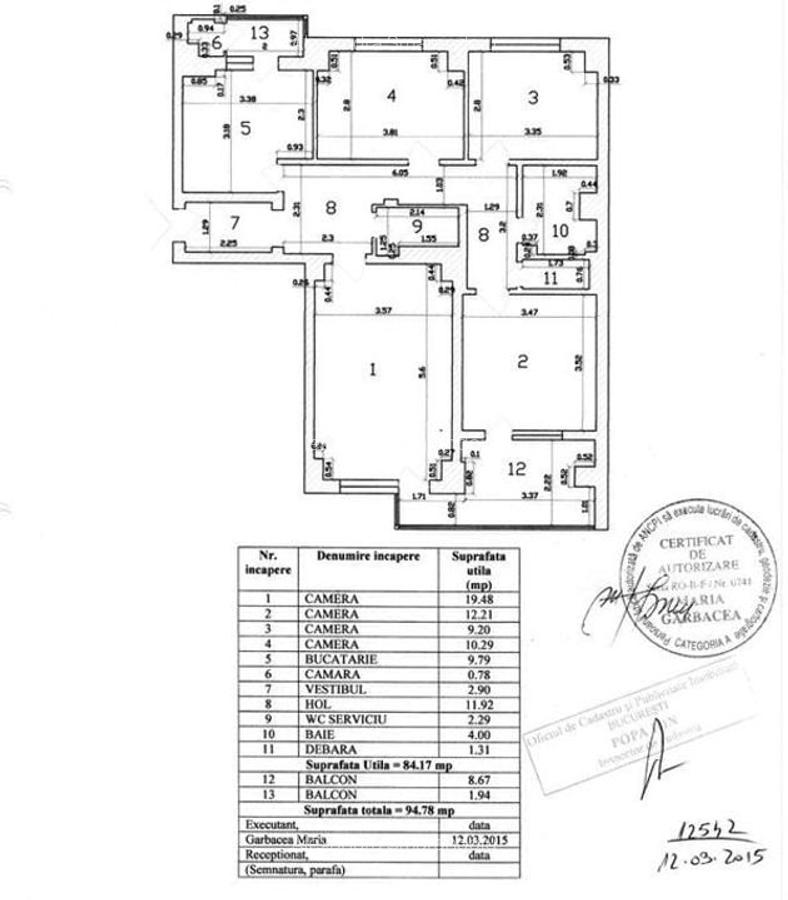 4 CAMERE decomandat |  STEFAN CEL MARE - 5