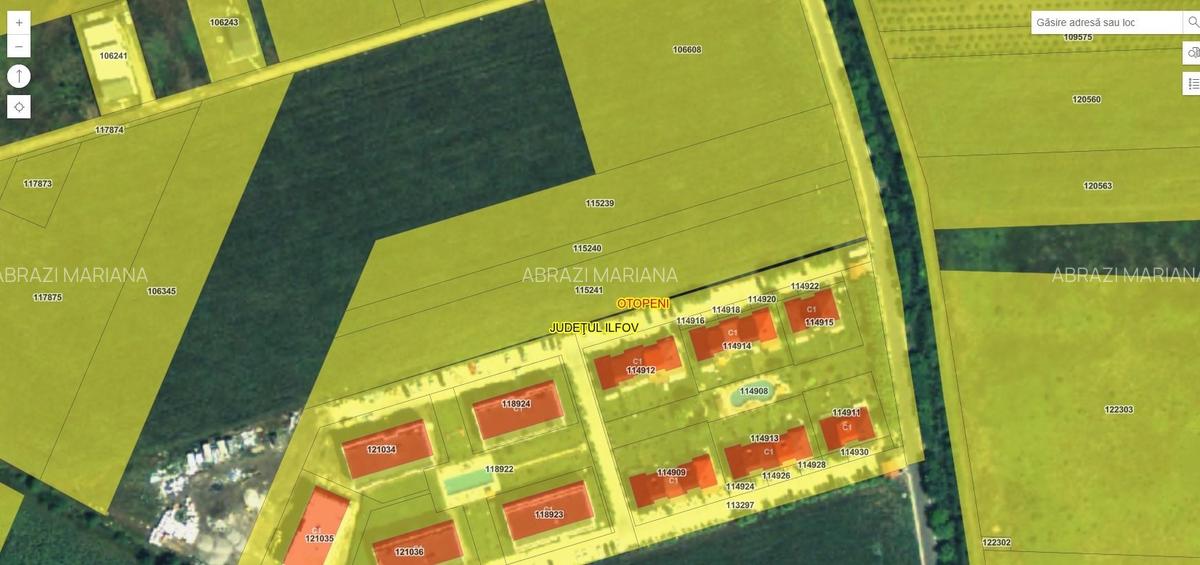 Teren intravilan de vânzare – 3.902 mp + 740 mp – Str. Marin Preda - 1