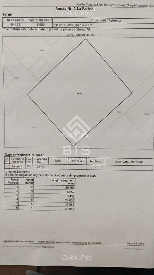 Teren 1000 mp Zona Exclusiva P+2 str. Vulturilor - 11