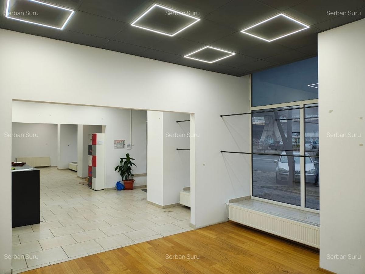 Inchiriez avantajos Spatiu comercial 195 mp, 20 m vitrina Buc. Calea Grivitei - 8