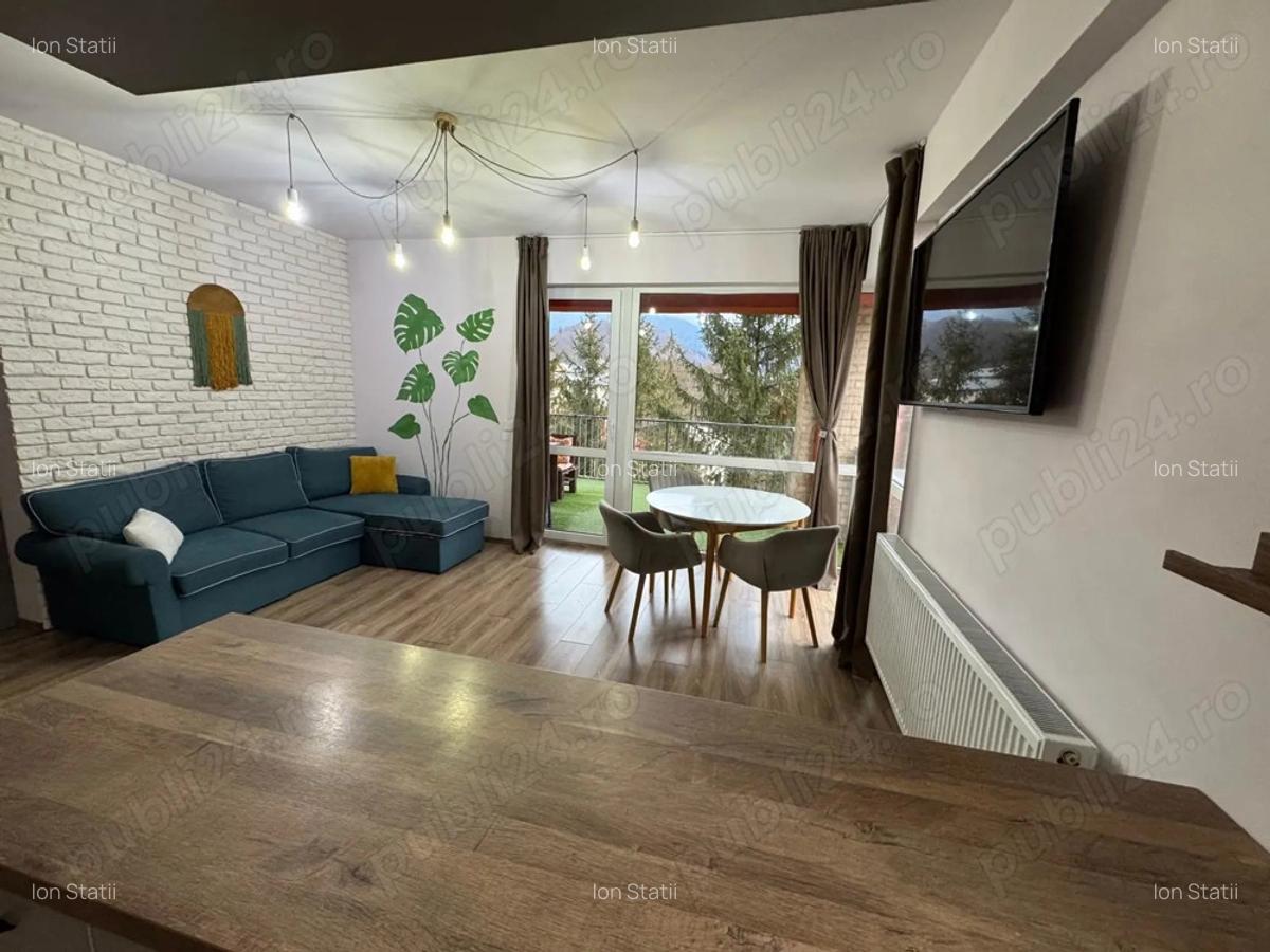 Apartament Sinaia 2 camere modern cu vedere spre munte, parcare subterana - 6