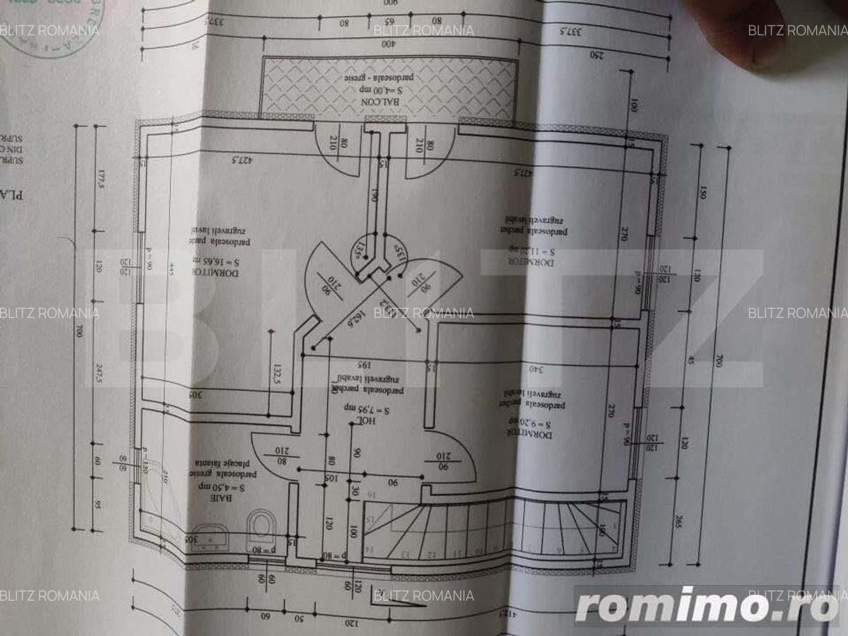 Casa individuala 4 camere, 106 mp, teren 500 mp, sat Brebu - 2