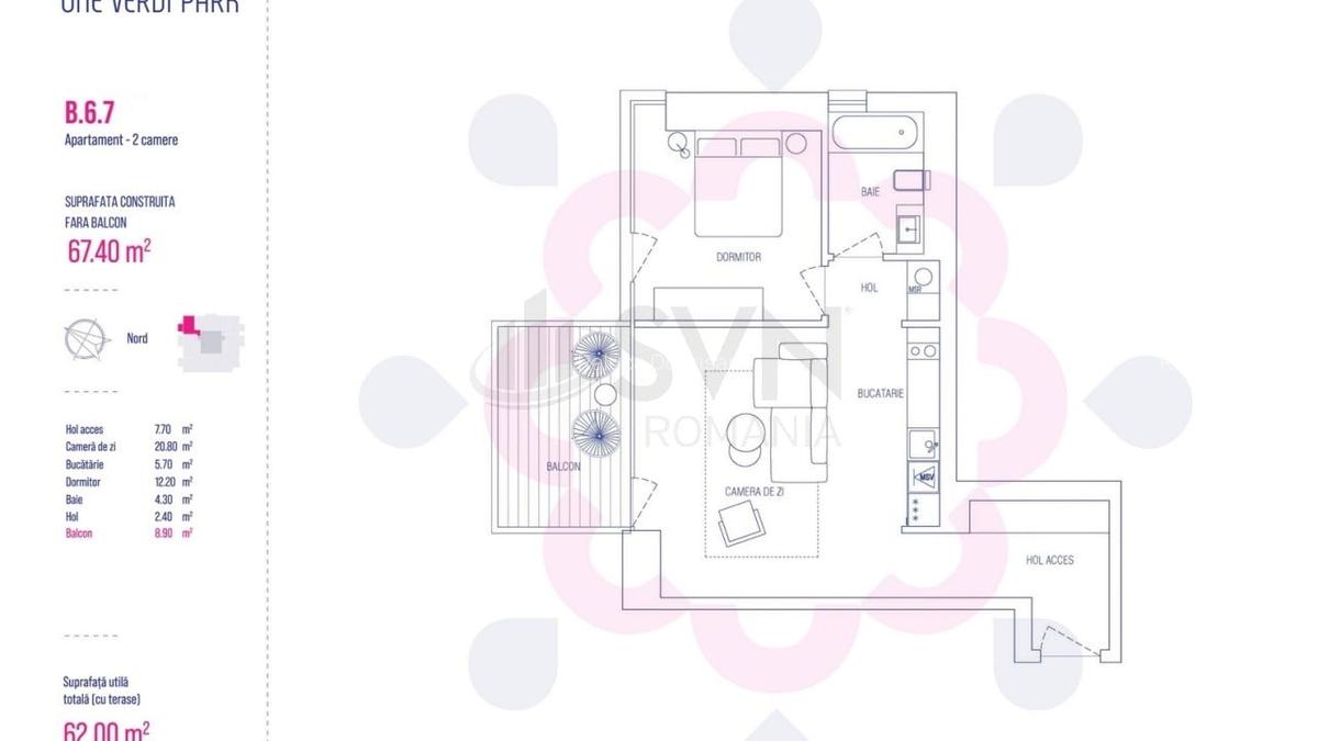 REA1016504 Apartament superb 2 camere Floreasca - 13