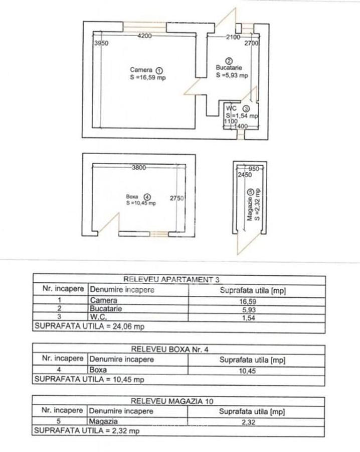 Apartament 1 camera,curte comuna,centrala proprie,zona Saguna - 12
