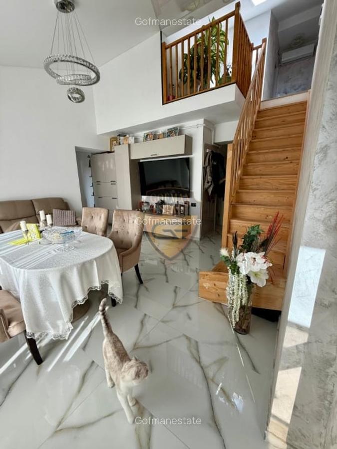 DUPLEX 4 camere mobilat LUX Tomis Nord / VIVO Mall, 82mp, 2 bai, balcon, parcare - 11