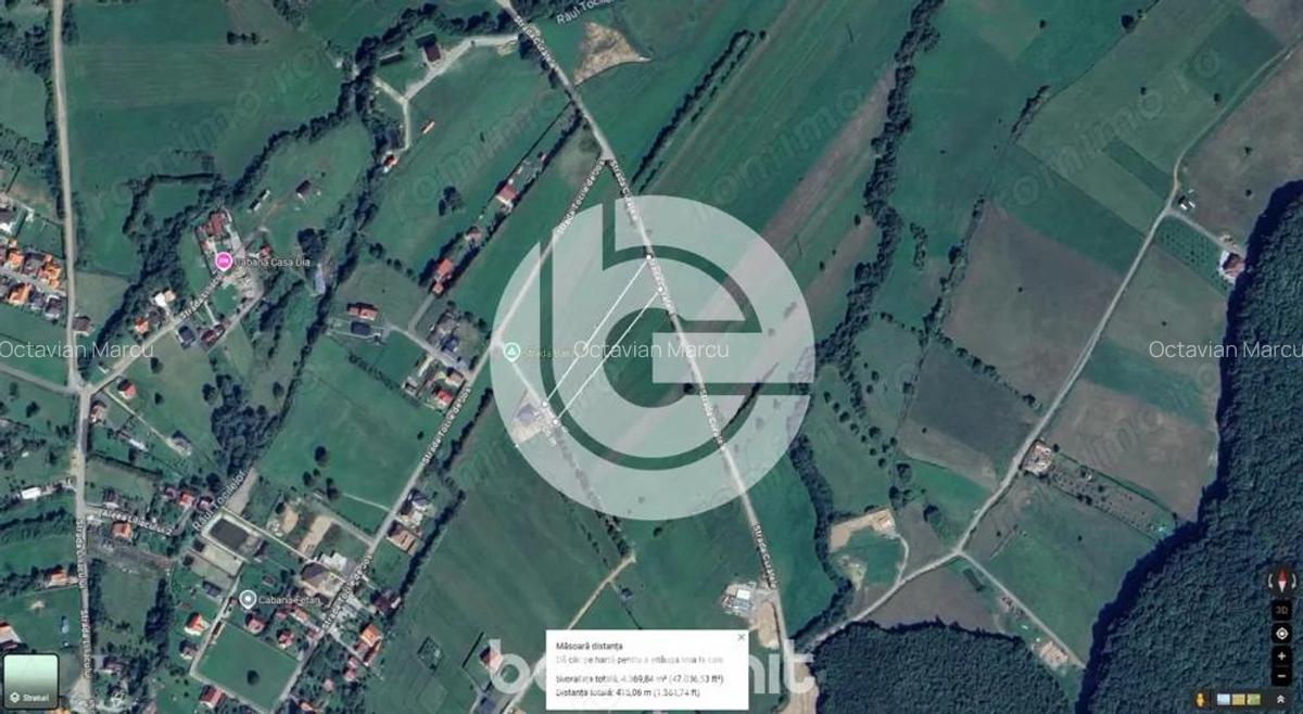 Teren intravilan in Tocile - 4354 m2 - 2 fronturi - oferta competitiva - 8