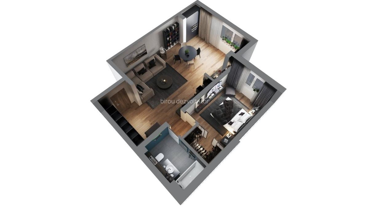 Apartament cu 2 camere în Pipera - 2