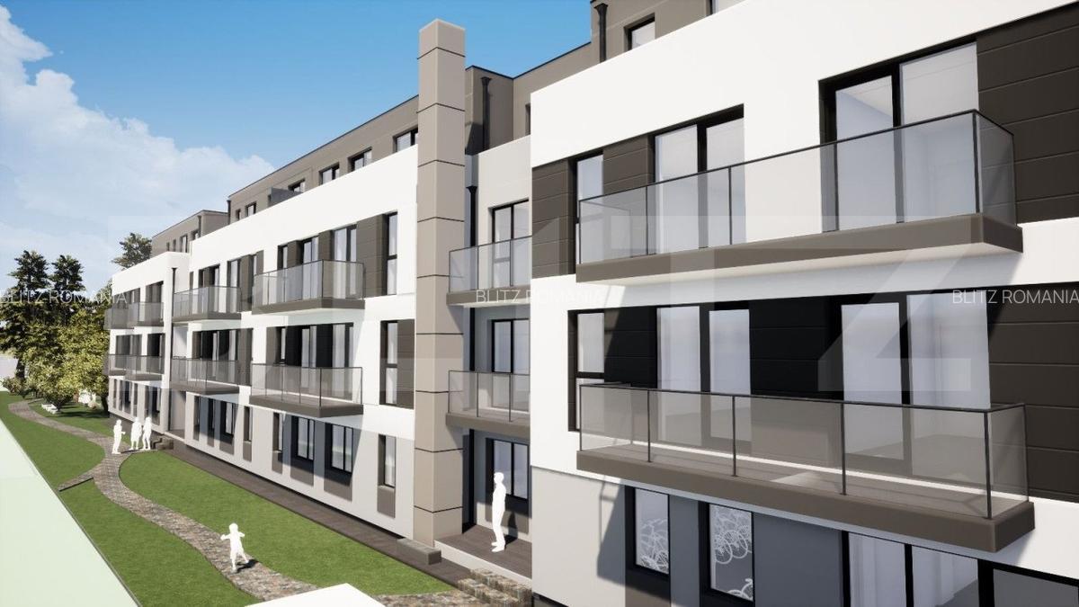 Apartament 2 camere, 57,21 mp, semifinisat, TVA inclus, zona Marasti - 5