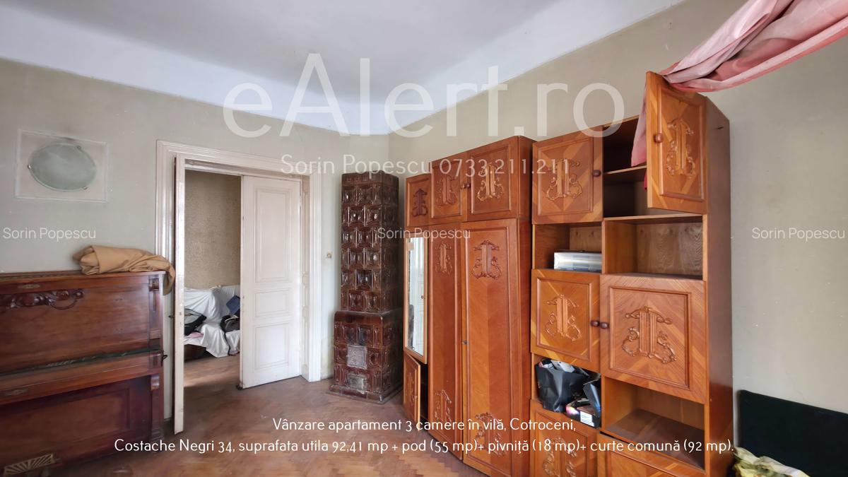 Apartament cu 3 camere în vilă, Cotroceni – Costache Negri 34 - 14