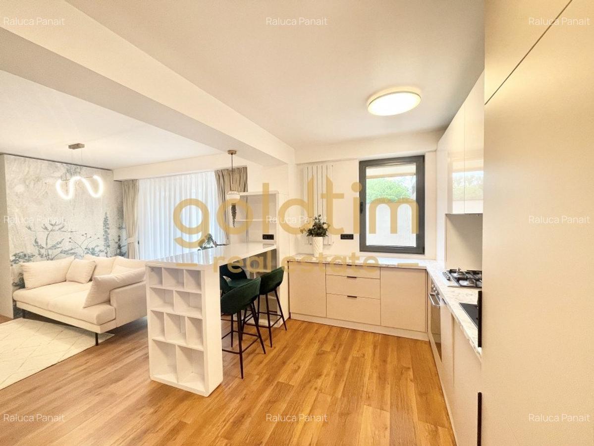 Apartament cu 2 camere semidecomandat, mobilat în Pipera - 10