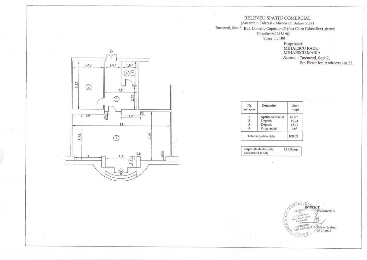 Spațiu comercial, 100 mp în Unirii - 8