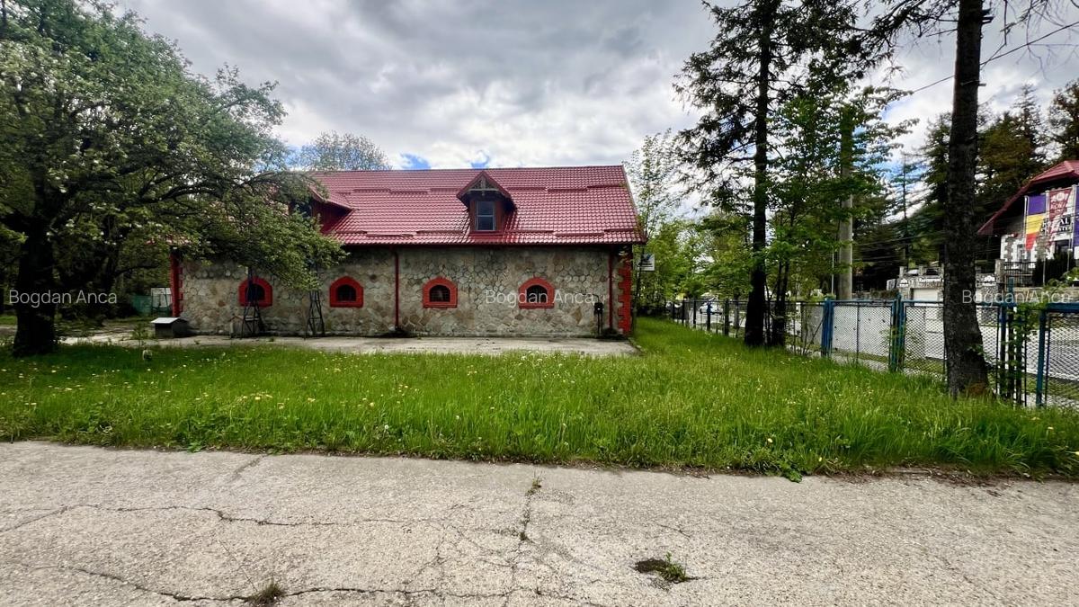 Imobil cu valoare istorica in Busteni - Poiana Țapului | Teren 1.717 mp la DN1 - 10