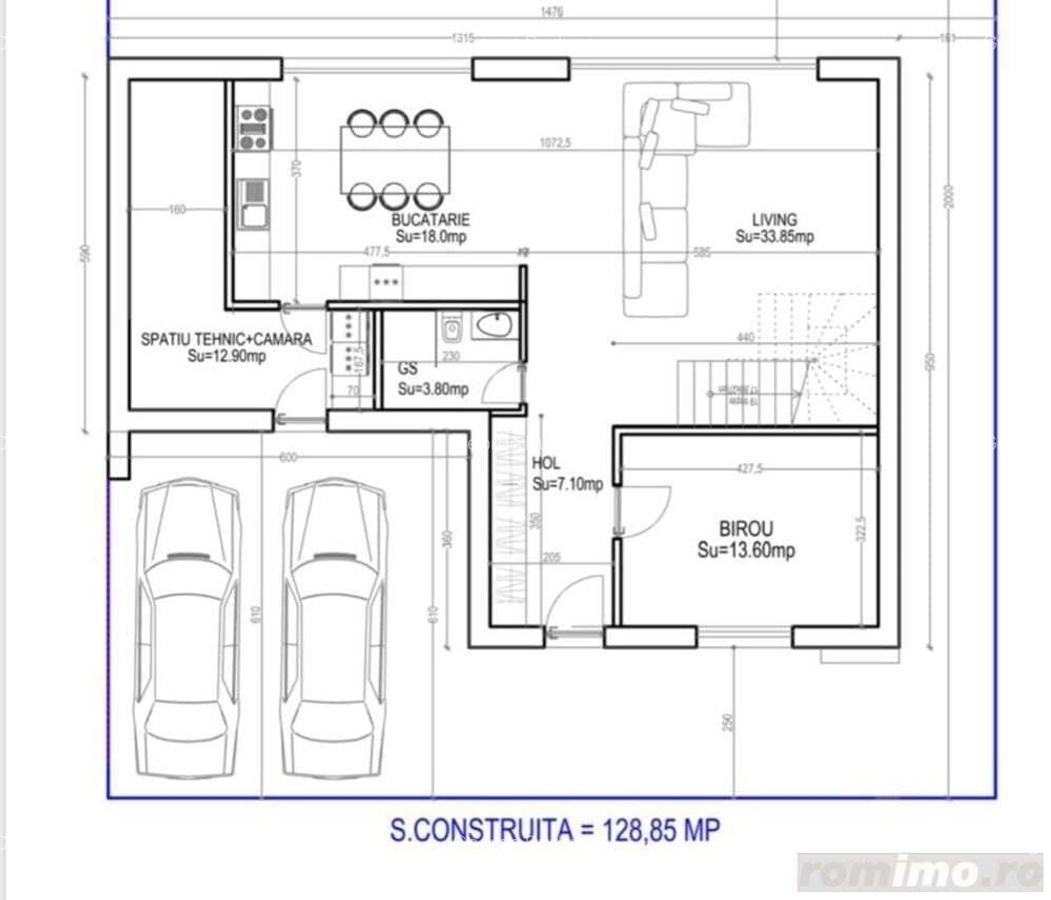 VILA INTELIGENTA DE LUX IN NORDUL CAPITALEI DESIGN MODERN, TEHNOLOGIE AVANSATA - 13