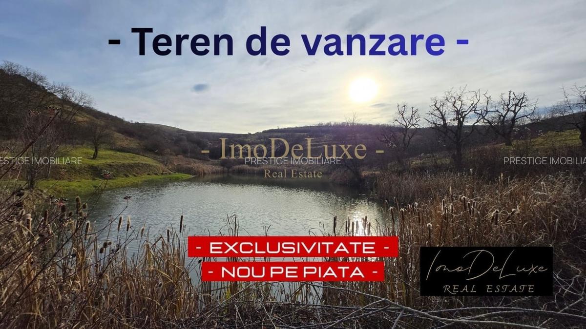 Teren extravilan langa lac, 8500mp, priveliste, acces, utilitati, zona Baciu - 1