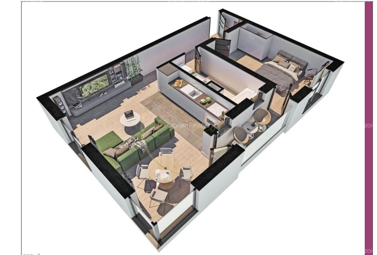 NOU | Apartament cu 2 camere - TORONTALULUI - 3