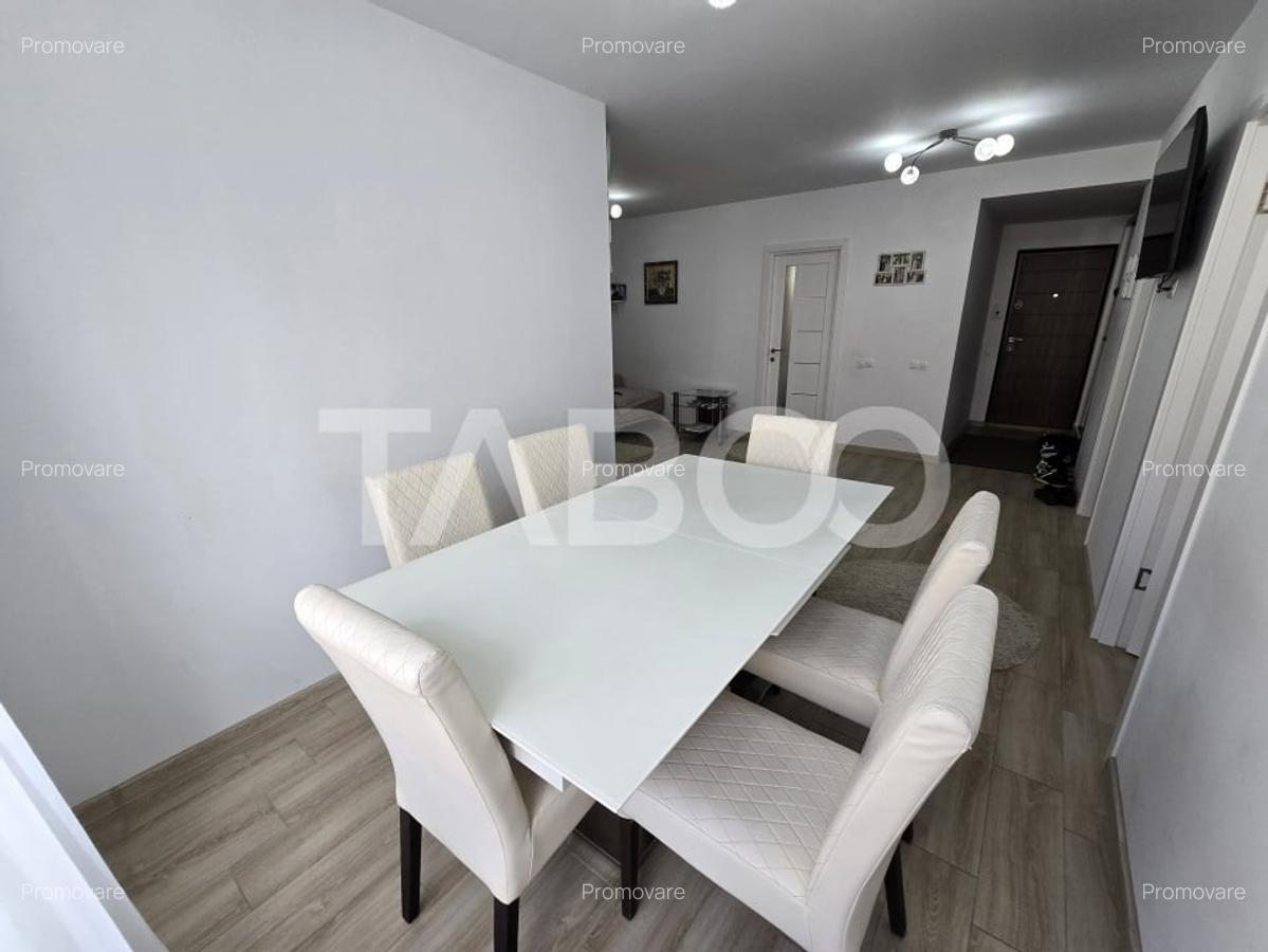 Apartament decomandat 66 utili 3 camere pivnita Turnisor Sibiu - 2