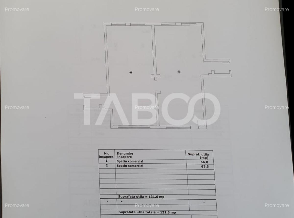 Spatiu comercial suprafata 132 mp se poate vinde si separat 66 si 66mp - 4