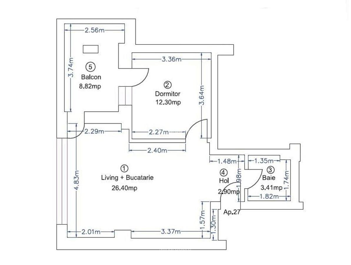 2 CAMERE | ROND OMV | PIPERA | NOU | IVORY | PARCARE | TVA 0% - 20