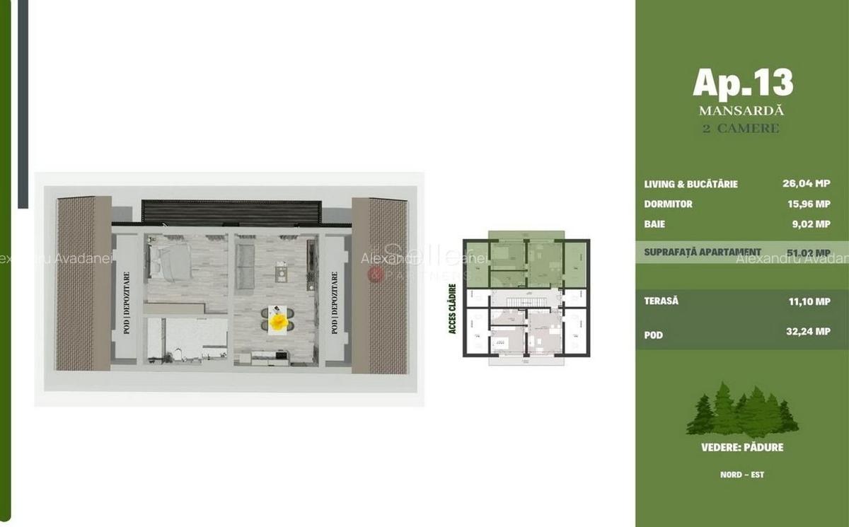 Apartament cu 2 camere decomandat în Poiana Brașov - 5