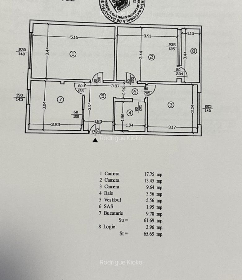 Apartament 3 camere complet renovat, centrala proprie, Dristor - 15