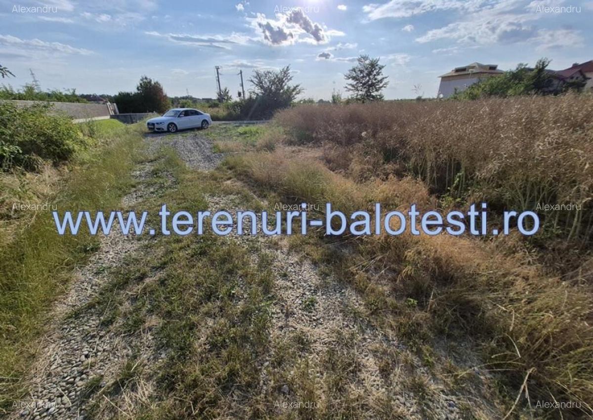 Teren ieftin la liziera padurii Balotesti, 350mp - 16