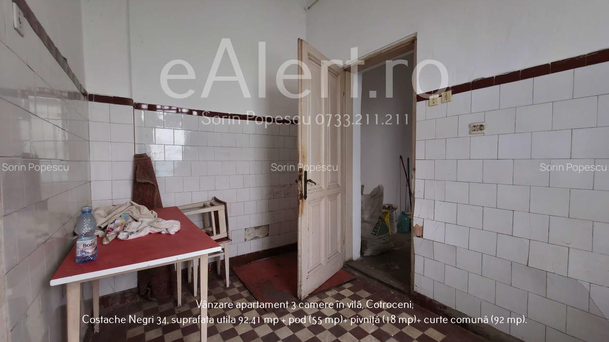 Apartament cu 3 camere în vilă, Cotroceni – Costache Negri 34 - 41