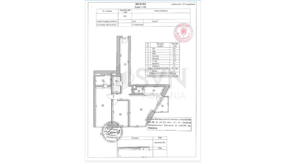 REA1022923 Floreasca I ONE Verdi Park I Apartament cu 3 camere - 7