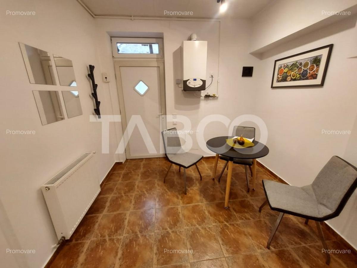 Garsoniera de vanzare 43 mpu pivnita Sibiu zona Orasul de Jos - 5