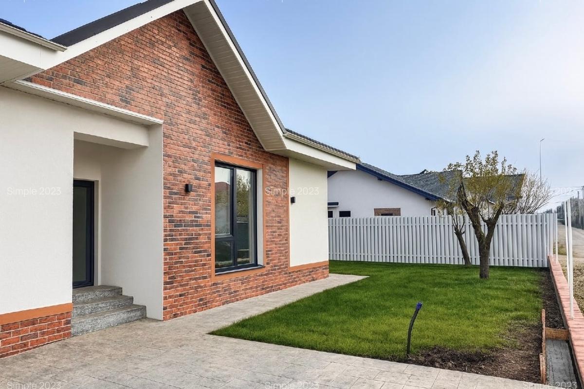 Casă parter 4 camere, acces asfalt + canalizare, apă, gaz, curent în Crevedia - 1