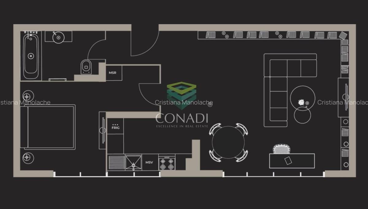 Apartament 2 camere Mobilat si Utilat | Modern | Luxos - 5