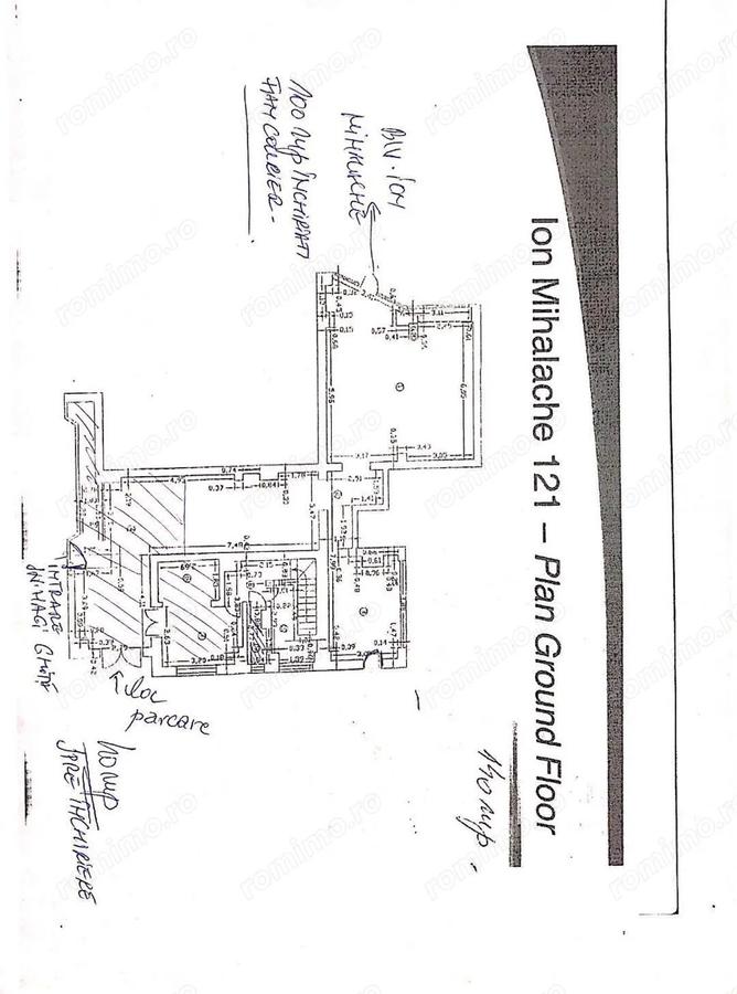 Spa?iu Comercial de Inchiriat Blv.Ion Mihalache 121, sector 1 - 3