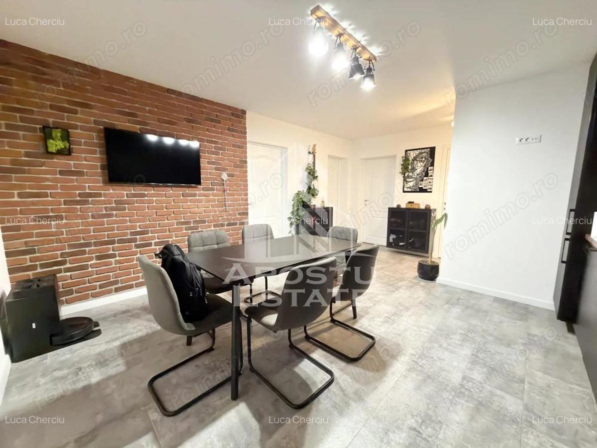 Apartament cu 3 camere mobilat si utilat, dressing si debara in Giroc. - 14