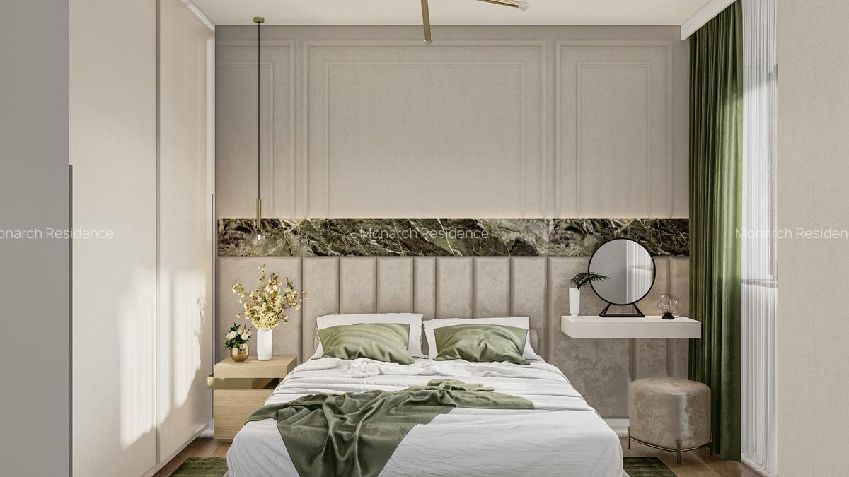 3 camere, vedere pe 2 parti, 2 bai - MONARCH RESIDENCE - 15
