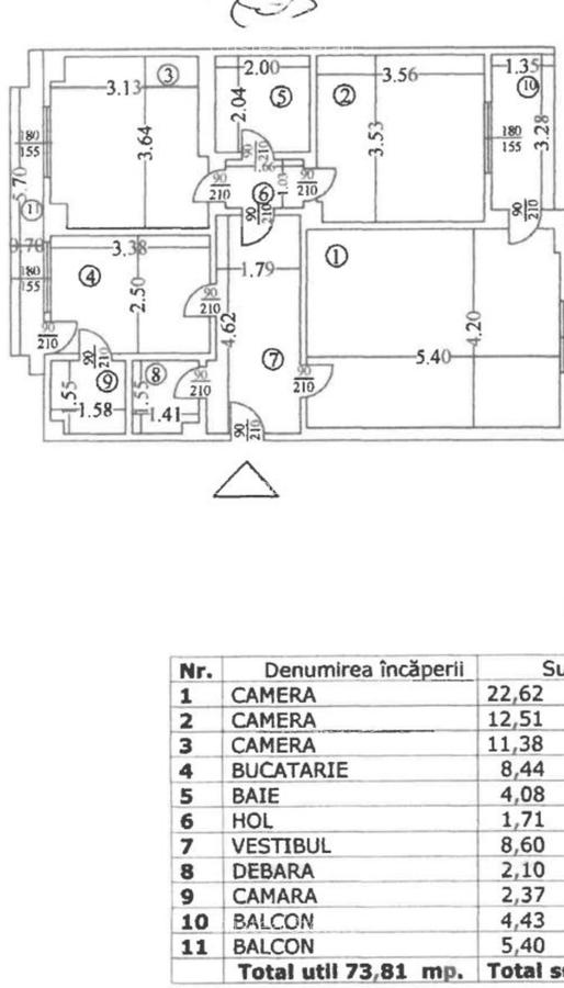 Vanzare apartament 3 camere Unirii Sfânta Vineri - 7