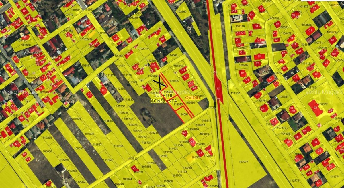 Ovidiu - loturi de teren intravilan cu utilitati - 2